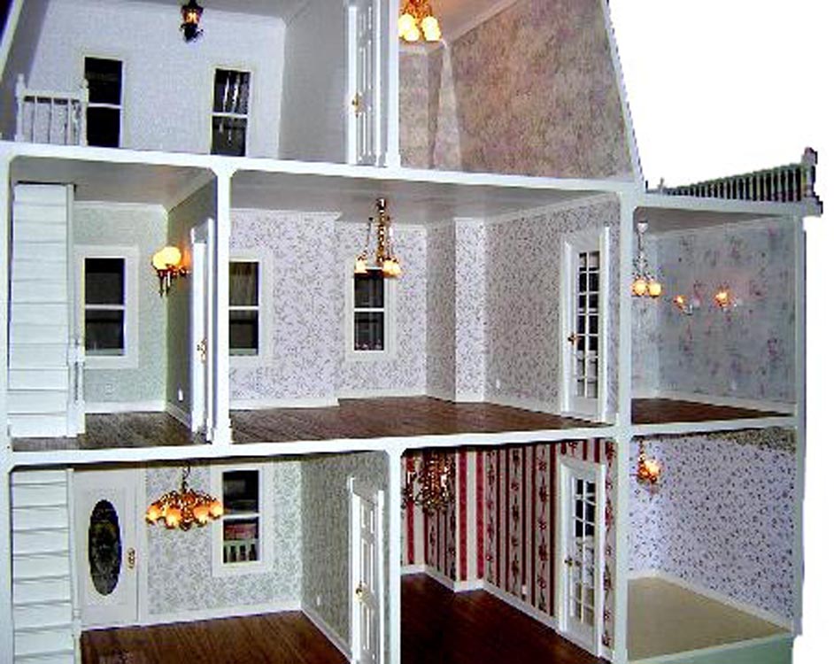 wiring a dollhouse for lights